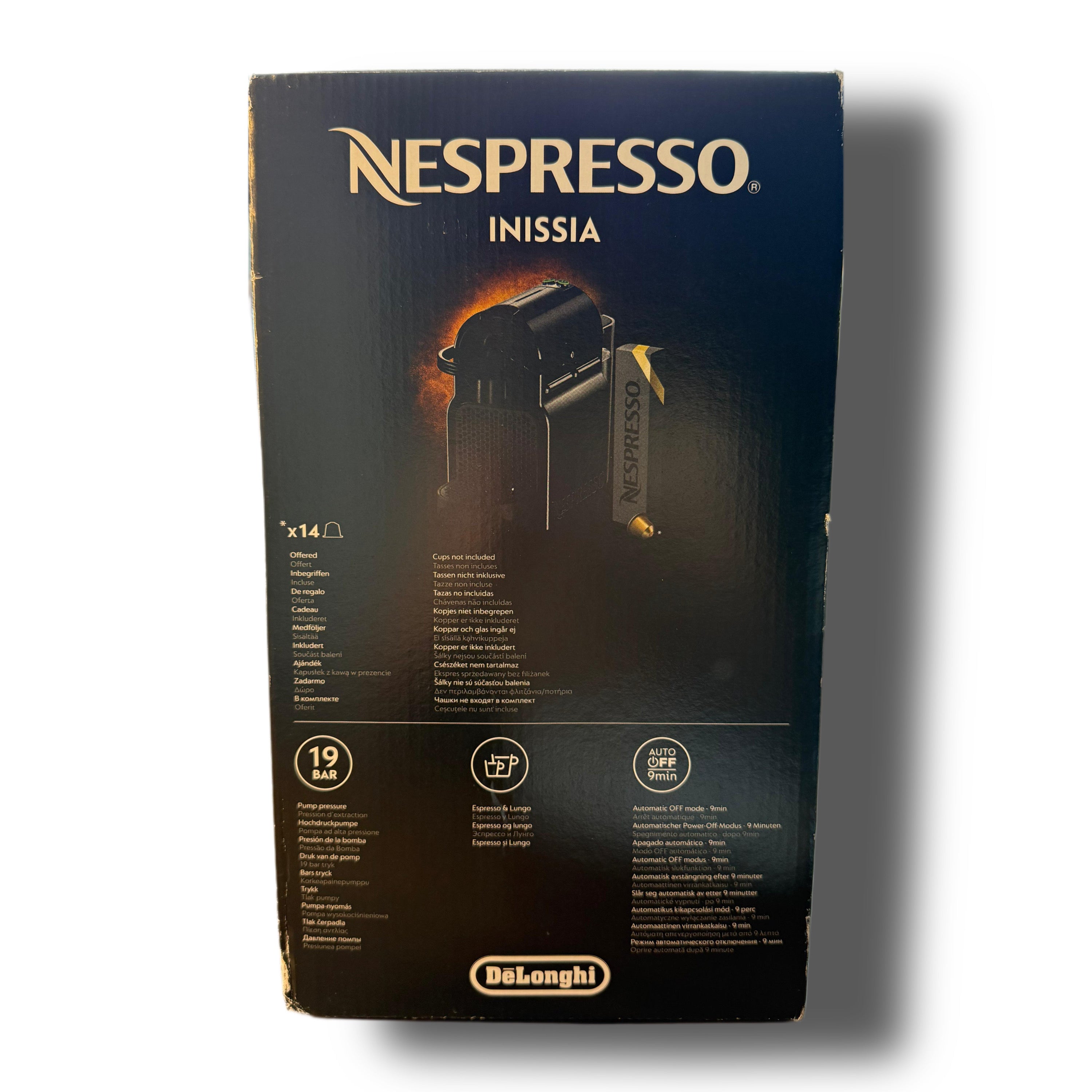 Nespresso Coffee Machine De’Longhi